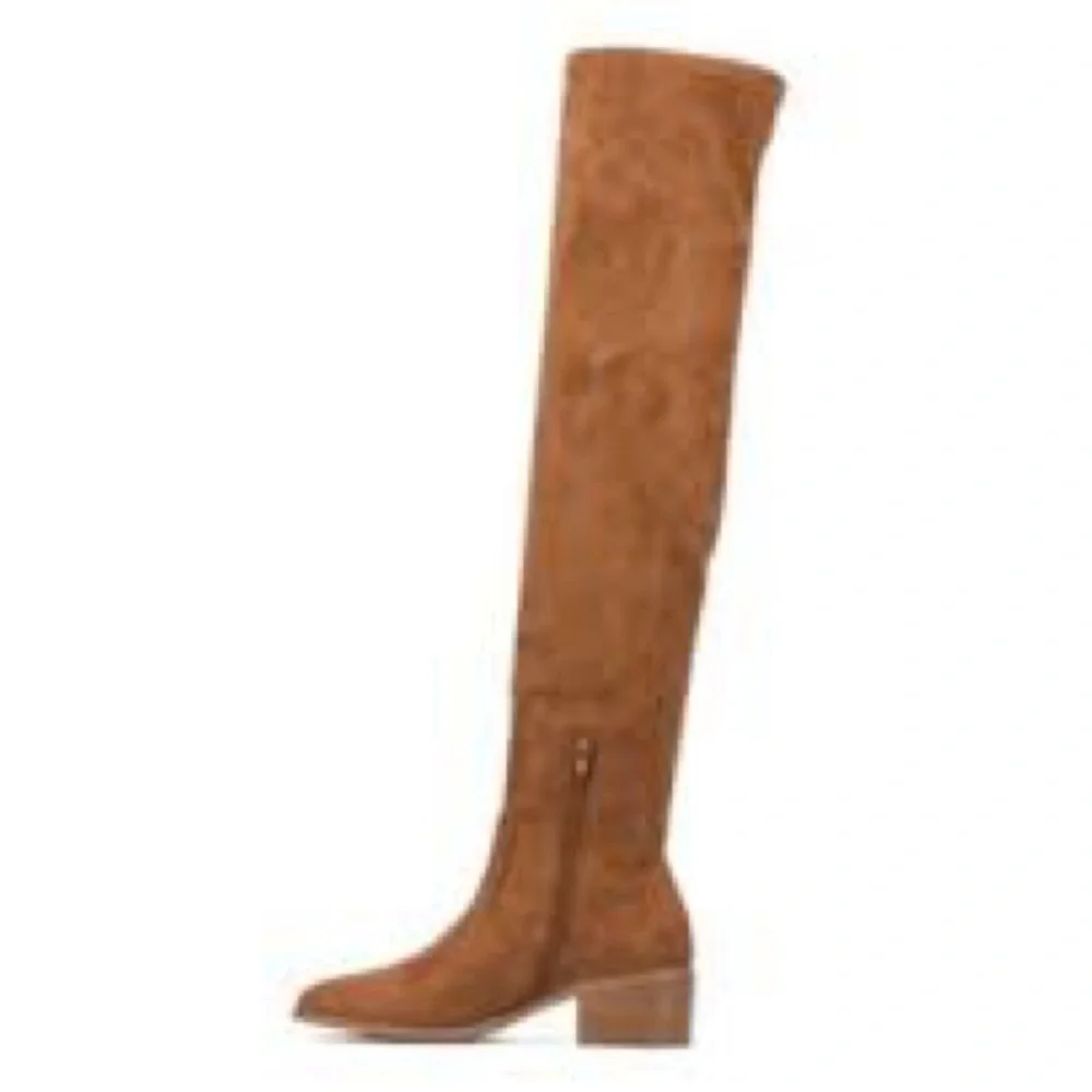 Brown Over-the-Knee Boots